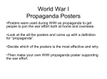 WWI Propaganda Posters