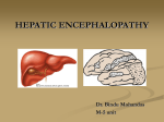 hepatic encephalopathy