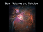 Stars, Galaxies and Nebulae