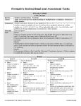 4.NF.4 Task 2 - 3-5 Formative Instructional and Assessment Tasks