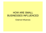 3 - external influences