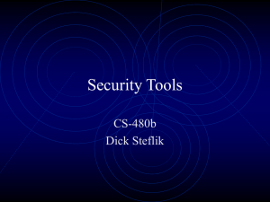 Security Tools