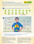 life-threatening allergic reaction?