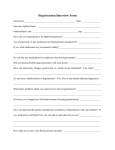 Hypertension Interview Form