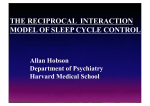 the reciprocal interaction model of sleep cycle control