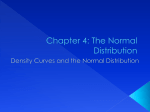 Chapter 2: The Normal Distribution