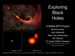 PowerPoint - StarDate`s Black Hole Encyclopedia