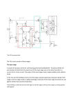 The 741 circuit consists of three stages: The input stage It consist of