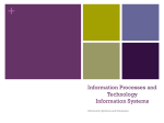 Information Processes and Technology