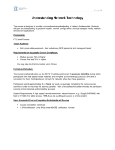 Understanding Network Technology