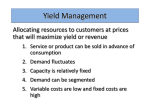 Yield Management