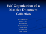 Self Organization of a Massive Document Collection