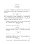 The single particle density of states