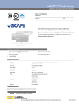 wiSCAPETM Photo Sensor - Hubbell Control Solutions