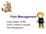 Pain Management