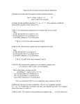 Theorem [On Solving Certain Recurrence Relations]