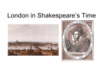 London and Shakespeare