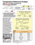 Temperature Reference Probes