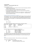 Homework 2: Working with a Disassembler