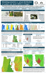 Modeling potential vs. actual distribution of sudden oak death (SOD