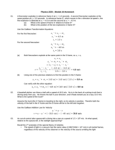 Problem Set 16