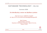 DATABASE TECHNOLOGY