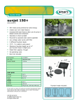 Smart Solar Sunjet 150 Solar Water Pump