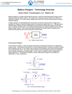 Battery Chargers - Alpine Power Systems
