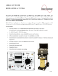 Aerial Lift Tester (Bucket trucks)