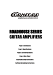 roadhouse series guitar amplifiers