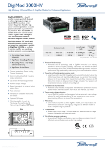 DigiMod 2000HV