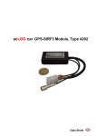 acLOG car GPS-SIRF3 Module, Type 4202