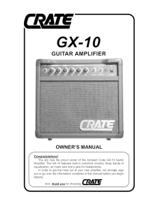 guitar amplifier