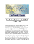 How To Easily Make Your Own UC3842 PWM IC Tester