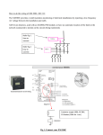 How to do the wiring of XM 300C, XD 312: