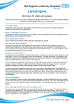 Lamotrigine - Nottingham University Hospitals NHS Trust