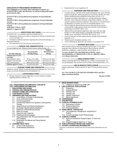 FLOVENT HFA (fluticasone propionate) Inhalation Aerosol