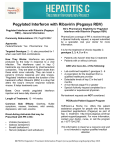 Pegylated Interferon with Ribavirin (Pegasys RBV)