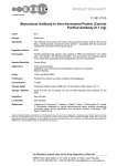 Monoclonal Antibody to Intra-Acrosomal Protein (Canine) Purified