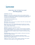 URINE DRUG TEST INFORMATION SHEET PCP