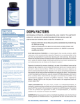 Dopa Factors.ai - Evolving Nutrition