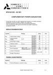 NPN MJ1000 – MJ1001 COMPLEMENTARY POWER DARLINGTONS