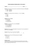 EXAMEN DIVISIBILIDAD Y NÚMEROS ENTEROS