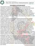 Femoroplasty and Acetabuloplasty Initial treatment measures for FAI