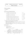 Midterm Solutions