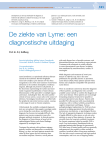 De ziekte van Lyme: een diagnostische uitdaging