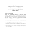 Exercise Sheet 6 - Machine Learning