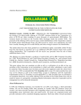 Dollarama Closes Initial Public Offering