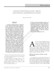 existing immunomodulatory therapy and potential neuroprotective