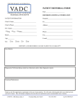 PATIENT REFERRAL FORM